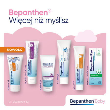 Bepanthen Baby, unguent pentru iritații festive pentru bebeluși, 100 g AMBALAJ RUPTURĂTOR