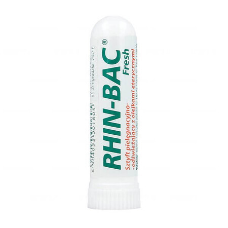 Rhin-Bac Fresh, stick nasal aux huiles essentielles, 1 pièce