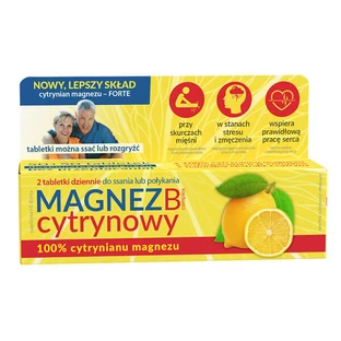 Magnesium B Complex - citroen, 100 tabletten