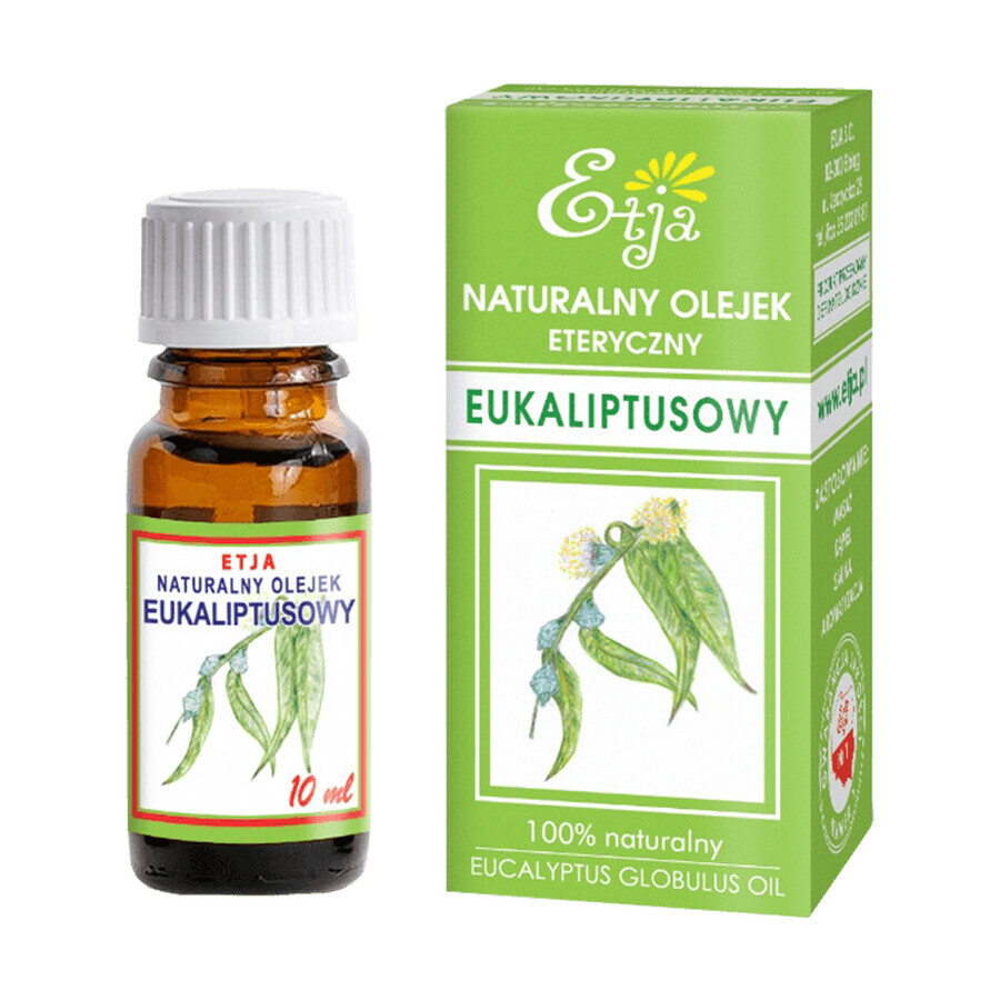 Etja, huile essentielle naturelle d&#39;eucalyptus, 10 ml