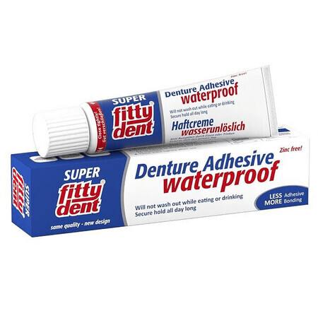 Fittydent Super, waterdichte protheselijm, 40 g