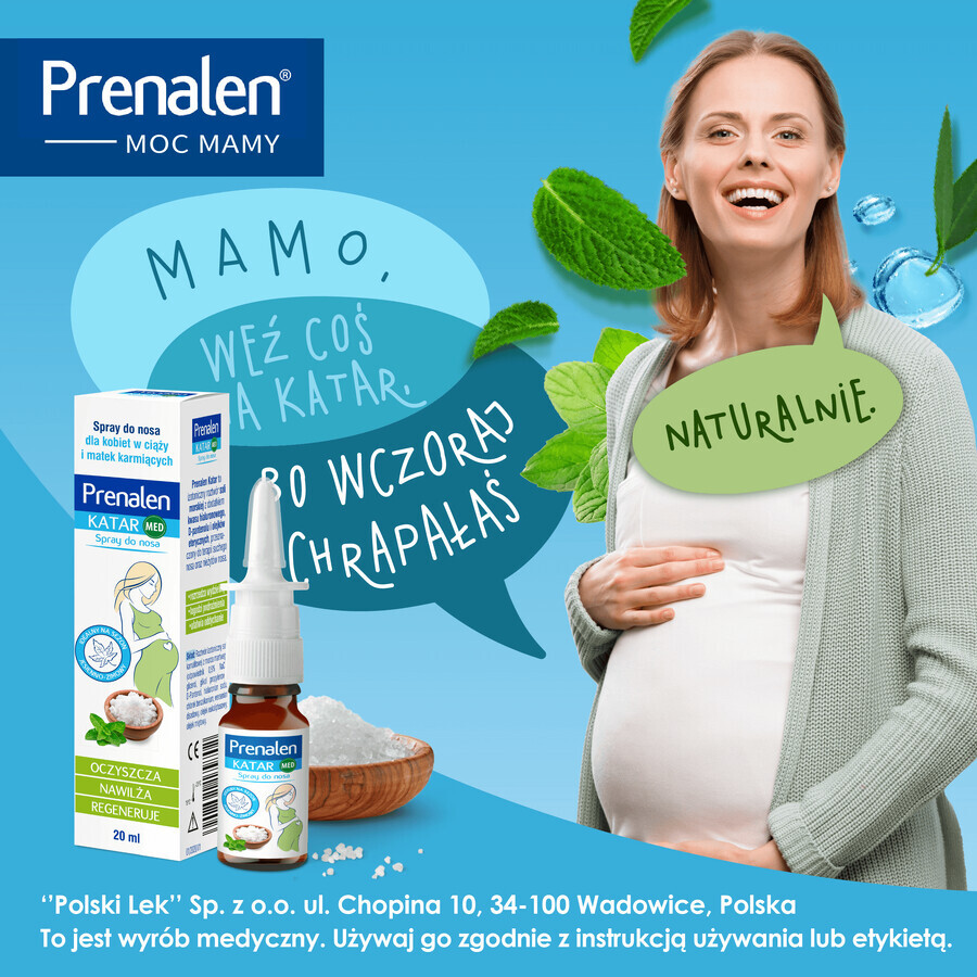 Prenalen Katar Med, nasal spray for pregnant and nursing mothers, 20 ml