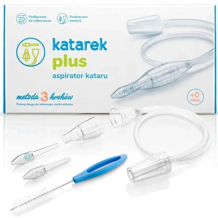 Katarek Plus, neuszuiger, vanaf de geboorte