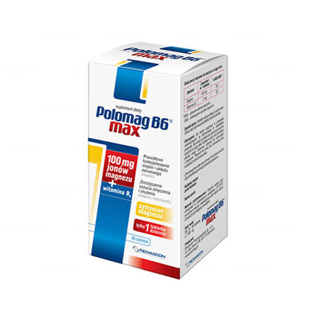 Polomag B6 Max, 90 tabletten