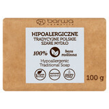 Barwa Hypoallergene, traditionele Poolse grijze zeep, 100 g