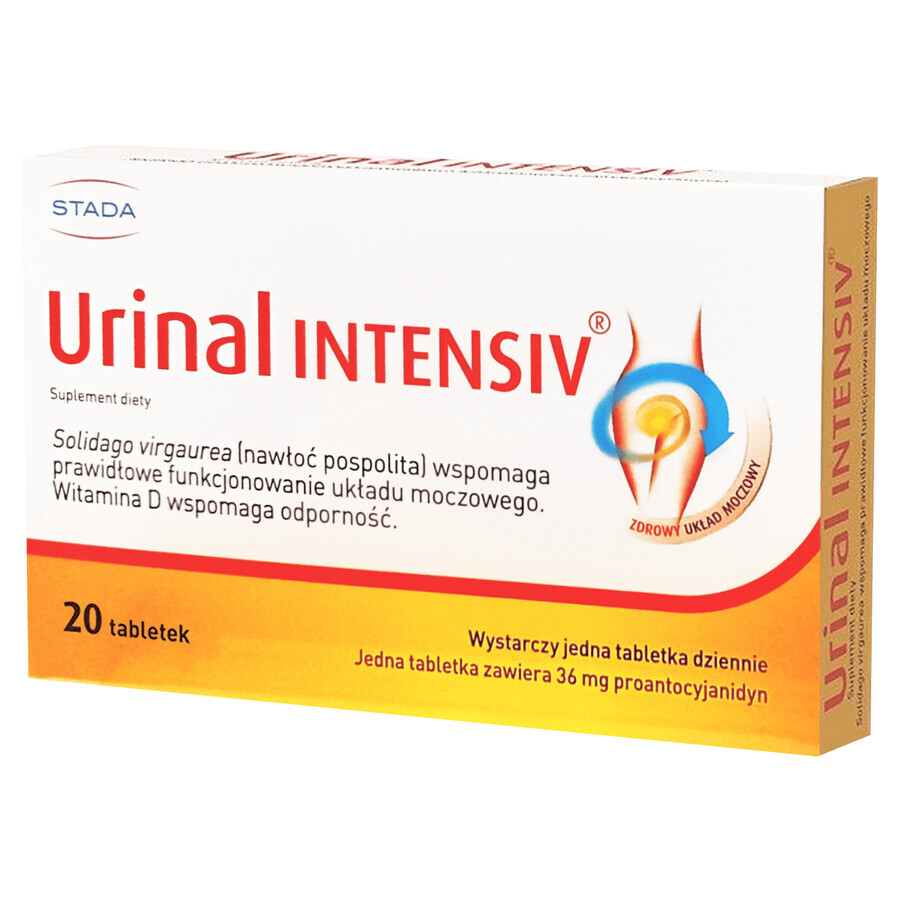 Urinoir Intensiv, 20 tabletten