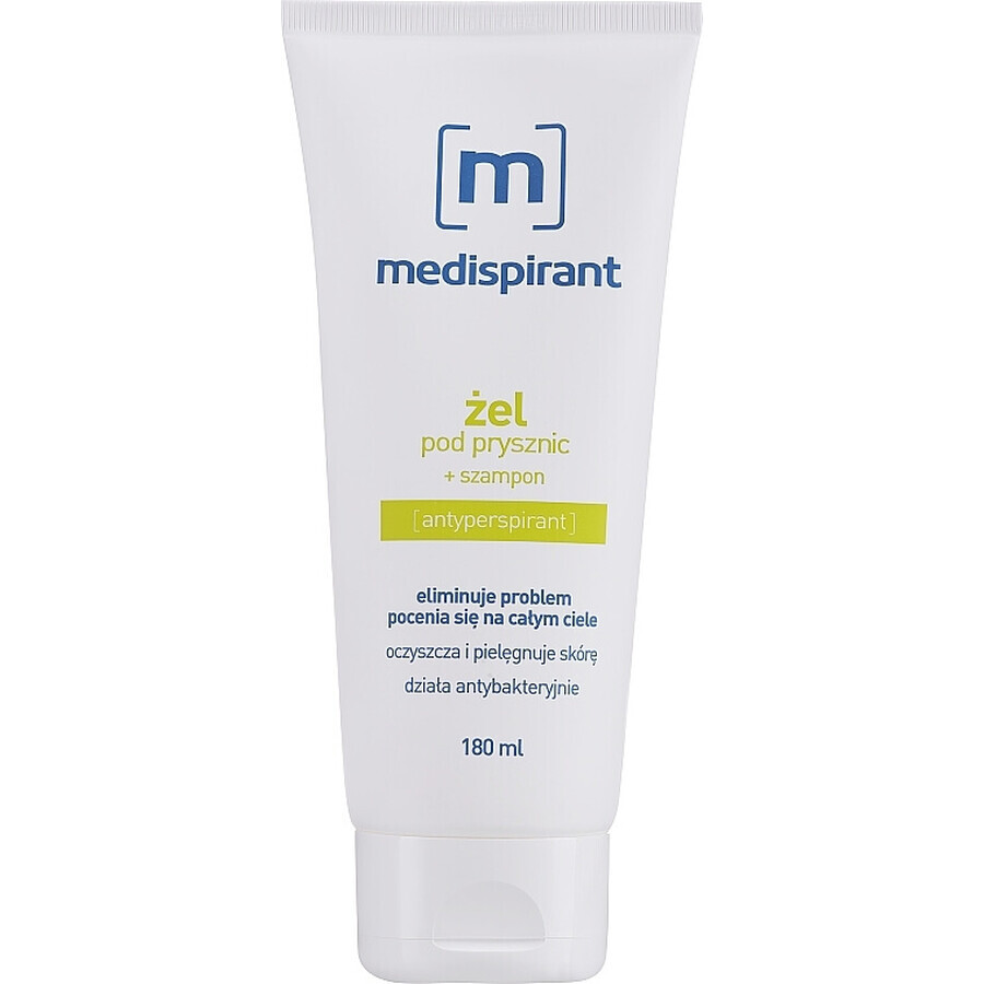 Medispirant, gel de duș și șampon 2în1, 180 ml