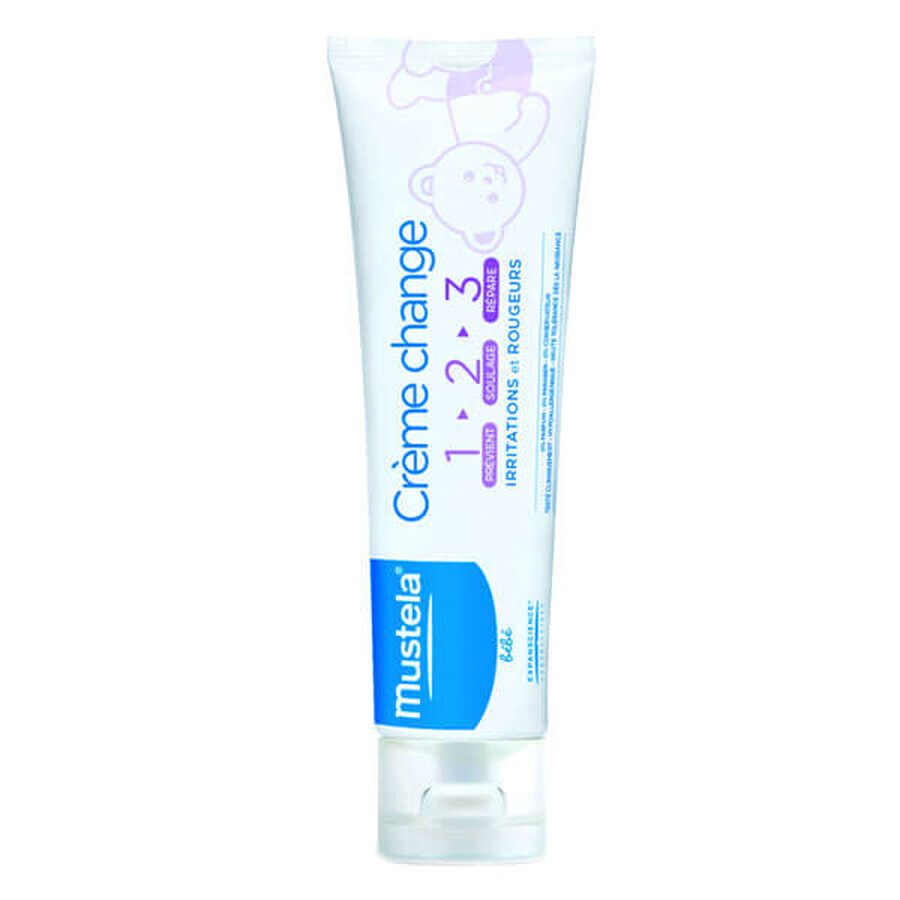 Mustela Bebe, Replacement cream 1,2,3, from birth, 100 ml