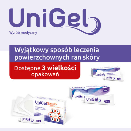 Gel Unico - Trattamento Effettivo per la Cura della Pelle Ferita, 5g