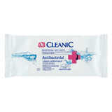 Cleanic Antibacterial, toallitas refrescantes con líquido antibacteriano, 15 unidades