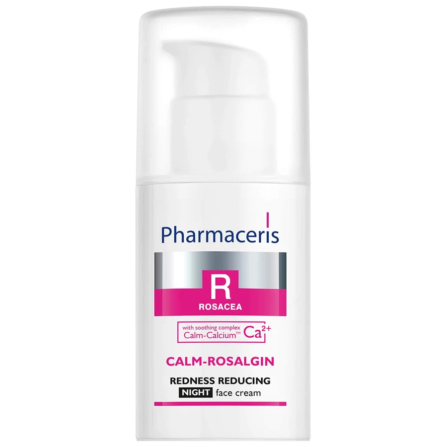 Pharmaceris R Calm-Rosalgin, crema notte antiarrossamento, 30 ml