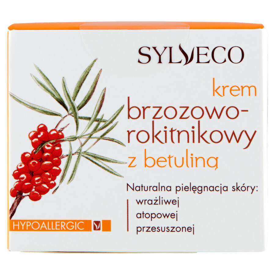 Sylveco, berken- en duindoorncrème met betuline, 50 ml