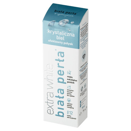 Biała Perła Extra White, whitening-tandpasta, Crystal White, 75 ml