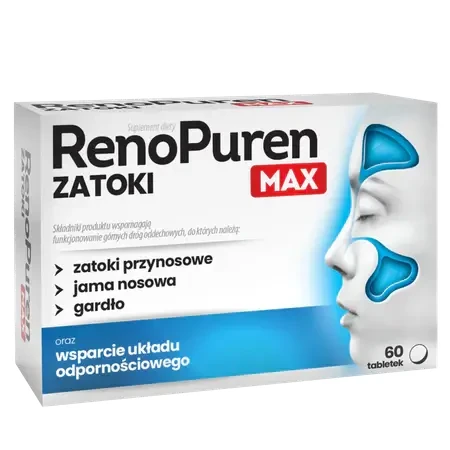 RenoPuren Zatoki Max, 60 Tabletten