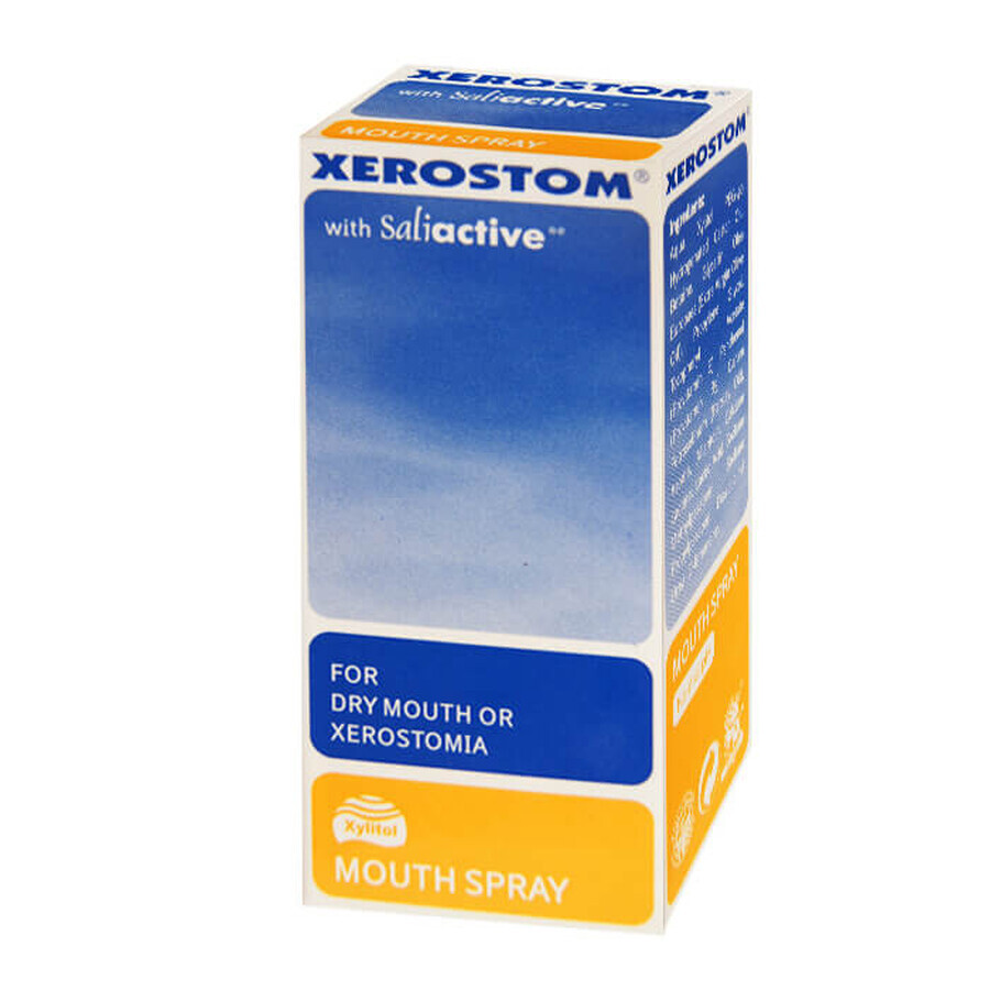 Xerostom Mondwater, vloeistof die effectief een droge mond elimineert, 250 ml