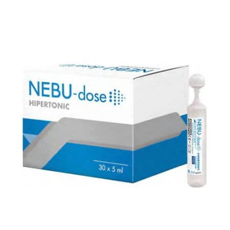 Nebu-Dose Hipertonic, solution de nébulisation à 3 %, 5 ml x 30 ampoules