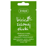 Ziaja Green Olive Leaves, masker met hyaluronzuur, regenererend, 7 ml