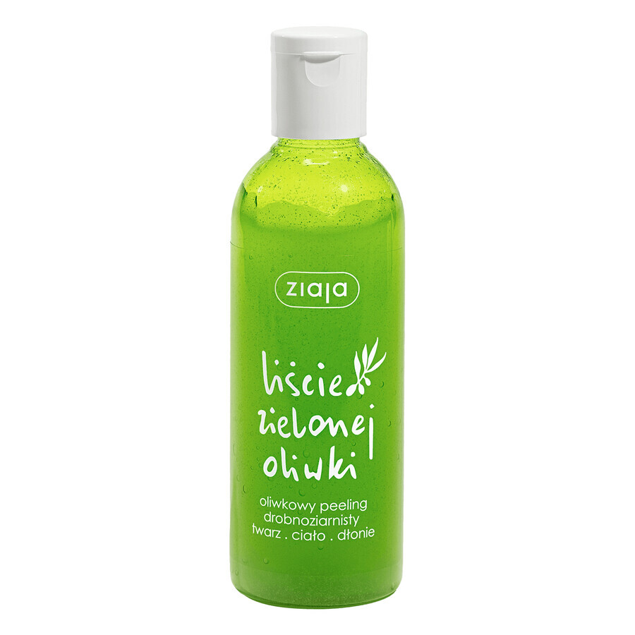 Ziaja Groene Olijfbladeren, fijnkorrelige peeling, 200 ml