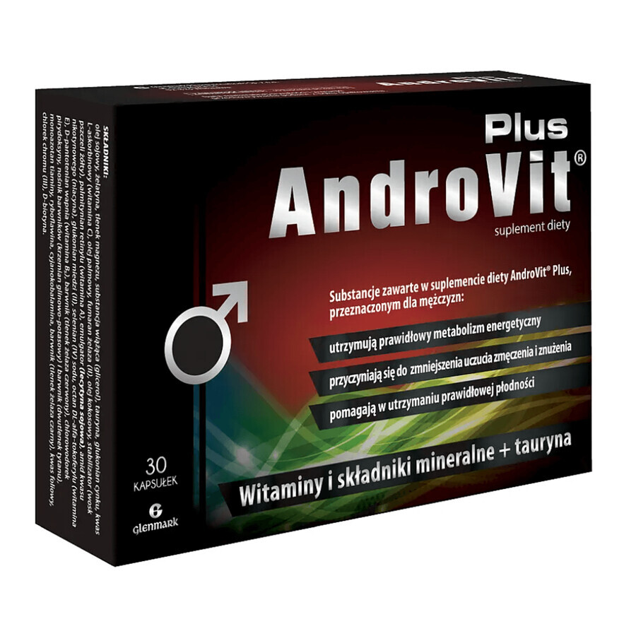 AndroVit Plus, 30 capsules