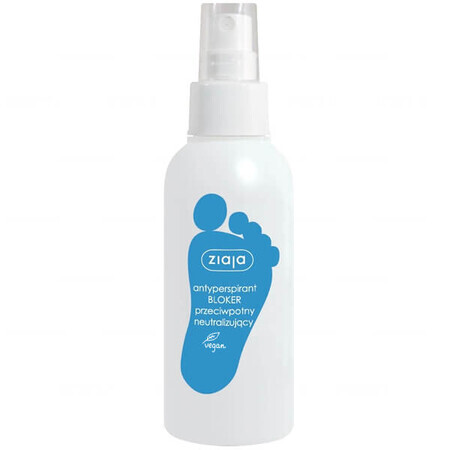 Ziaja Stopy, anti-transpirant pour les pieds BLOKER, 100 ml