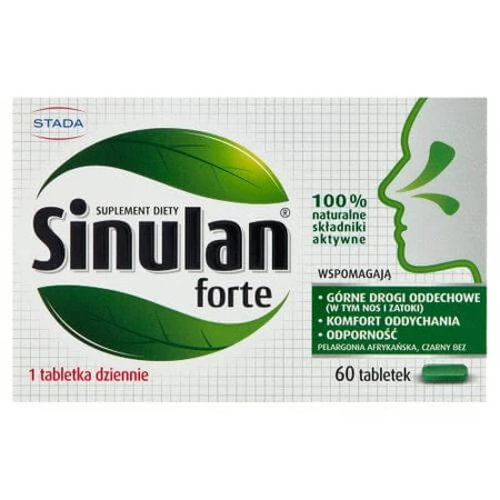 Sinulan Forte, 60 comprimidos