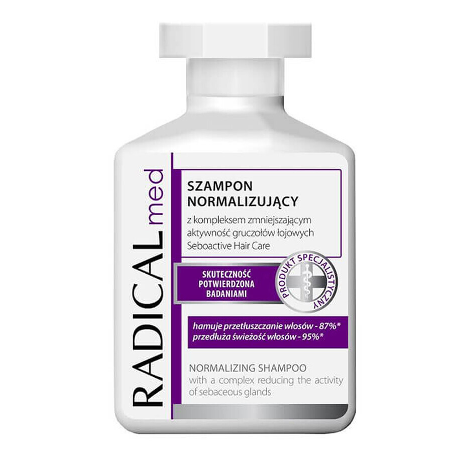 Radical Med, normaliserende shampoo voor vet haar, 300 ml