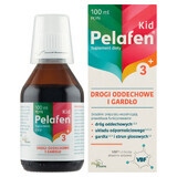 Pelafen Kid 3+, siroop voor kinderen vanaf 3 jaar en volwassenen, fruitsmaak, 100 ml