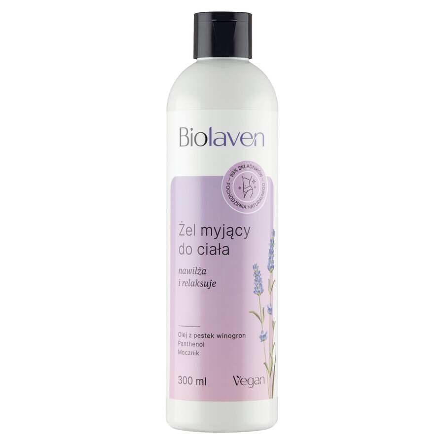 Gel corpo Biolaven - Idrata, lenisce e nutre la pelle. Prodotti naturali 300 ml