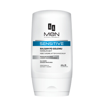 AA Men Sensitive, hydraterende aftershavebalsem, 100 ml