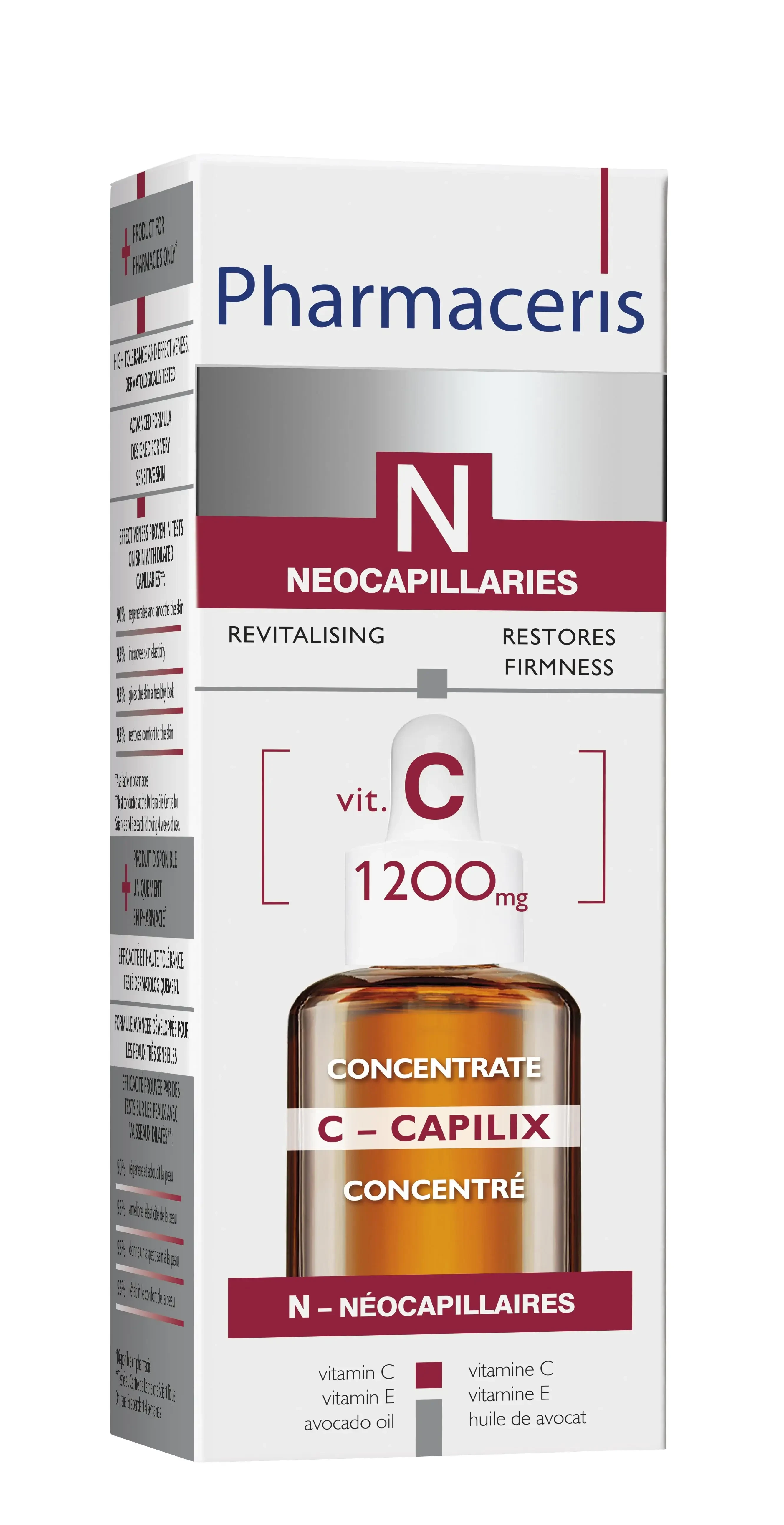 Pharmaceris N C-Capilix, concentraat met vitamine C 1200 mg, versterkend en gladmakend, 30 ml
