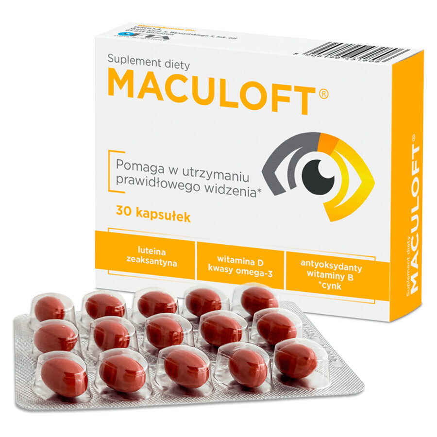 Maculoft, 30 capsules