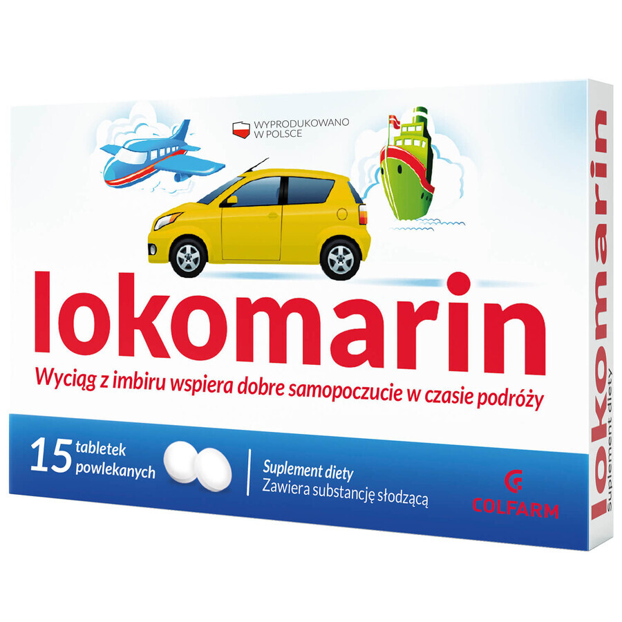 Lokomarin, 15 filmomhulde tabletten