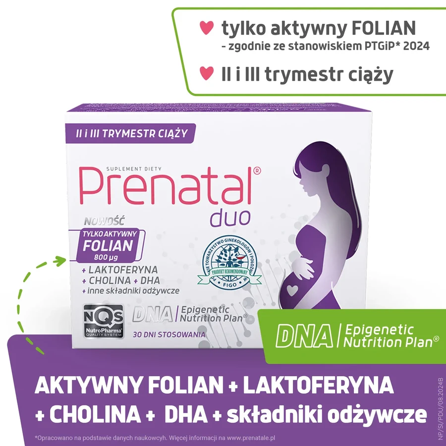 Prenatal Duo, 30 harde capsules + 60 gelcapsules