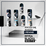 Nivea Men Black & White Invisible, spray antitranspirante para hombre, Original, 250 ml