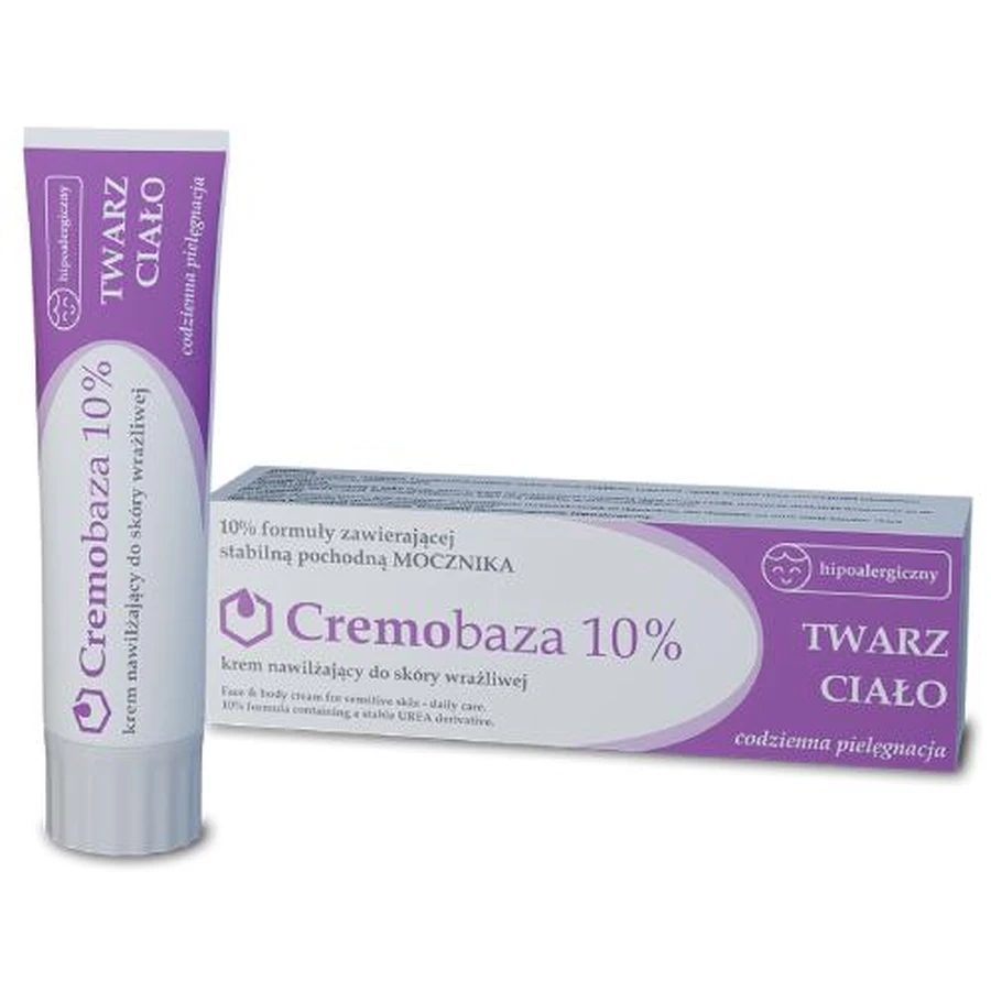 Cremobaza 10% voor gevoelige en allergische huid, 30 g