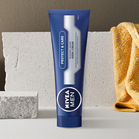 Nivea Men Protect &amp; Care, crème à raser protectrice, 100 ml