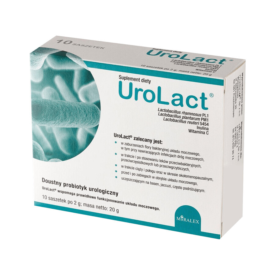 UroLact, 2 gx 10 sachets