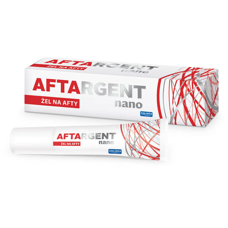 Aftargent Nano, gel tegen aften, 15 ml