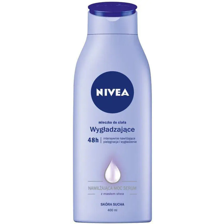 Nivea, lapte de corp, netezire, piele uscată, 400 ml