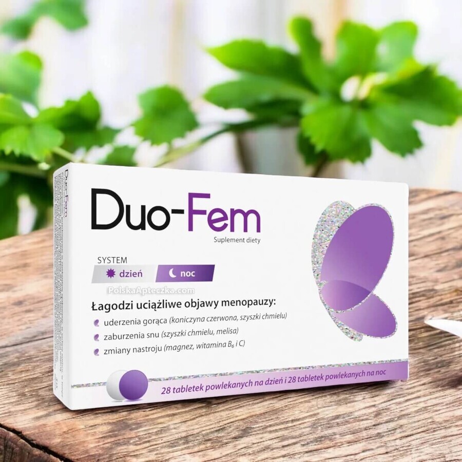 Duo-FeM, 28 days film-coated tablets + 28 nights film-coated tablets