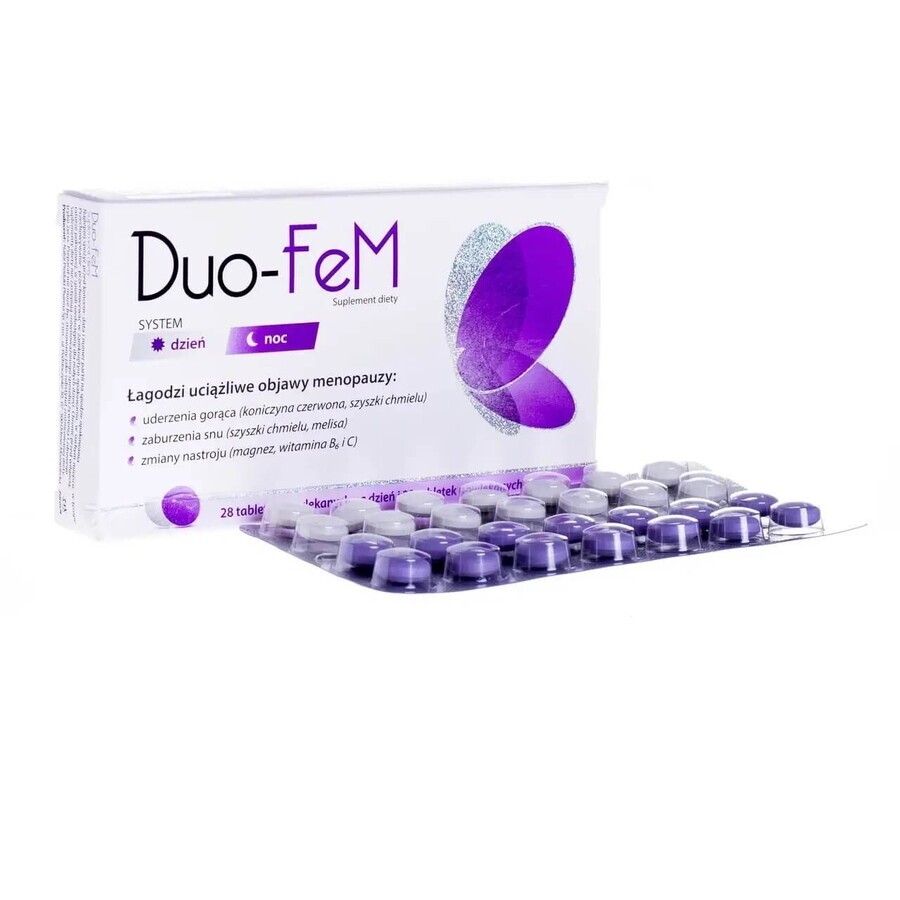 Duo-FeM, 28 days film-coated tablets + 28 nights film-coated tablets