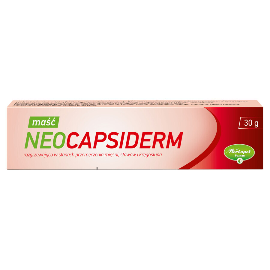 Herbapol NeoCapsiderm, pommade chauffante, 30 g