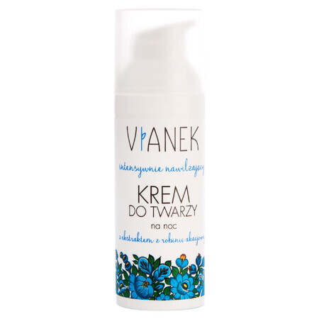 Vianek, crema de noche hidratante intensiva, 50 ml