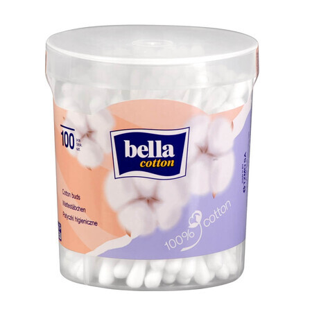 Hygienic ear swabs, 100 pieces, Bella