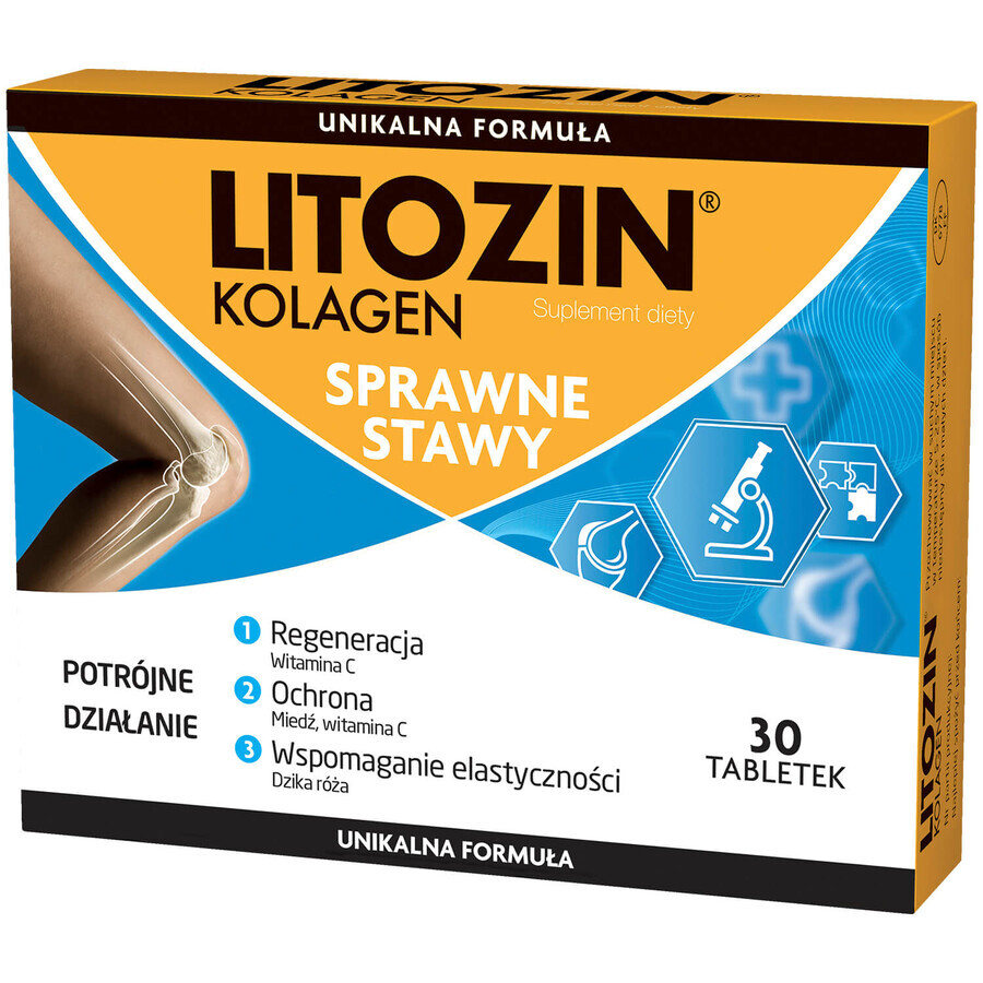 Litozin Collageen, 30 tabletten