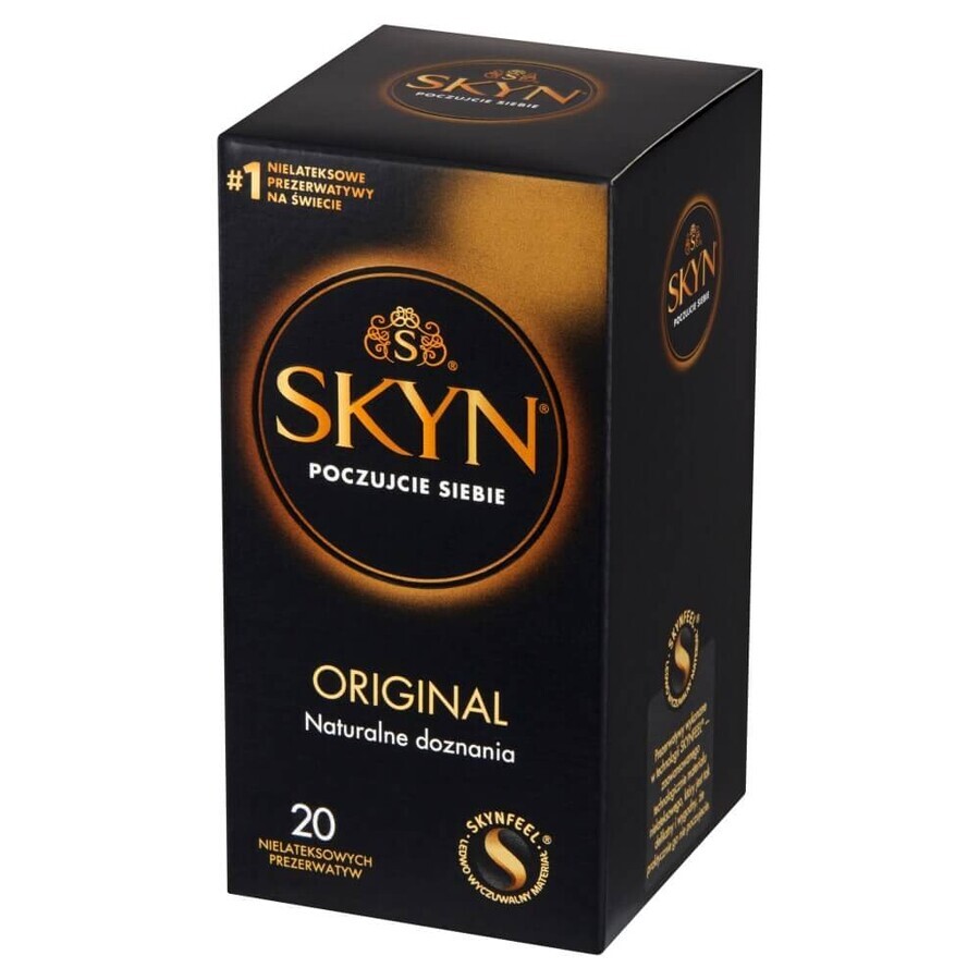 Unimil Skyn ​​Originele, latexvrije condooms, 20 stuks