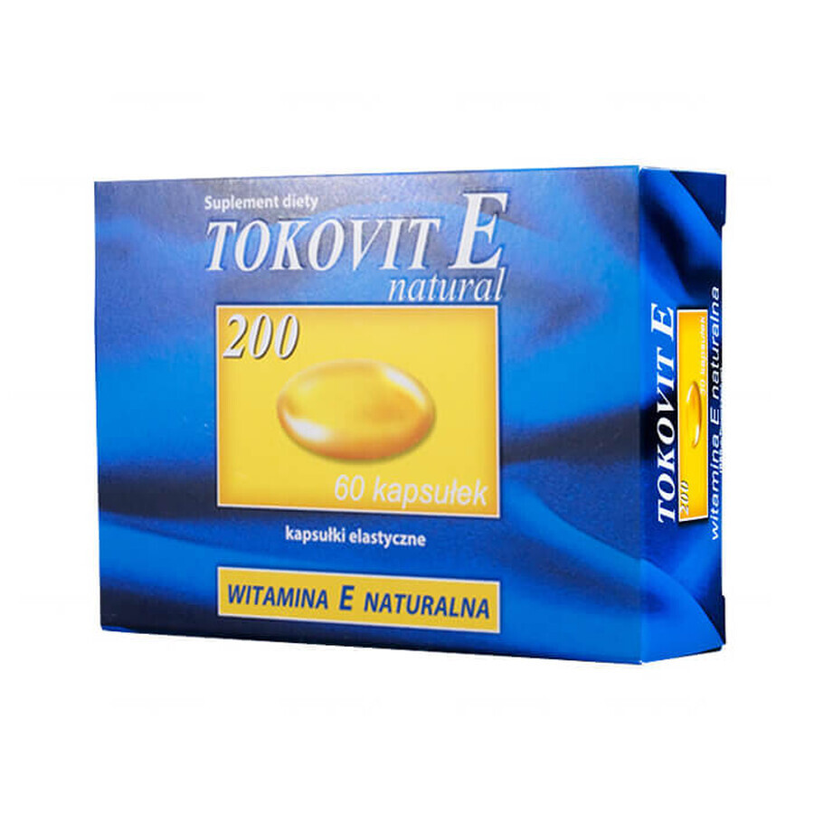 Tokovit E 200 Natural, 60 capsule flexibile