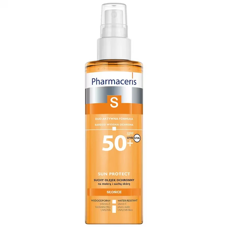 Pharmaceris S Sun Protect, droge beschermende lichaamsolie, SPF 50+, 200 ml
