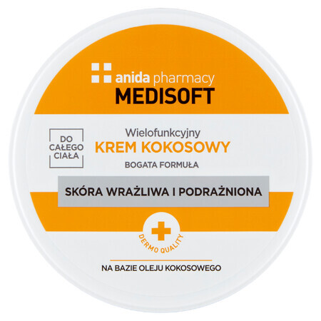 Anida Medi Soft, multifunctionele kokoscrème, anti-allergisch, 125 ml