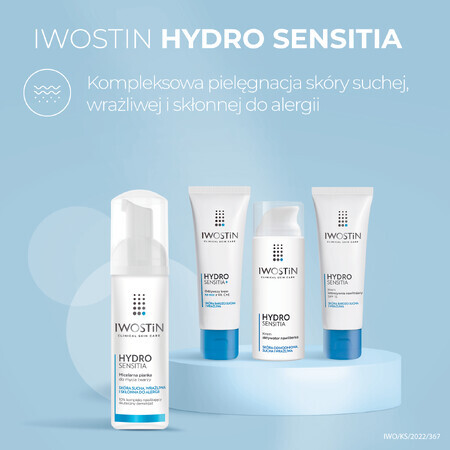 Iwostin Hydro Sensitia, micellair gezichtsreinigingsschuim, 165 ml